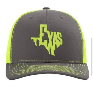Neon yellow Texas hat